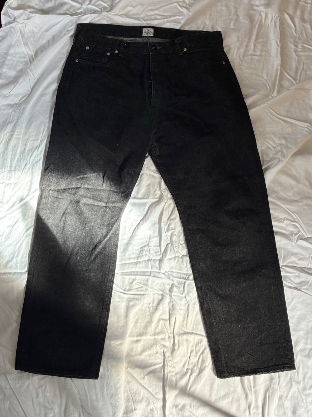 Black Selvedge Five Pocket Jeans - Post O’Alls